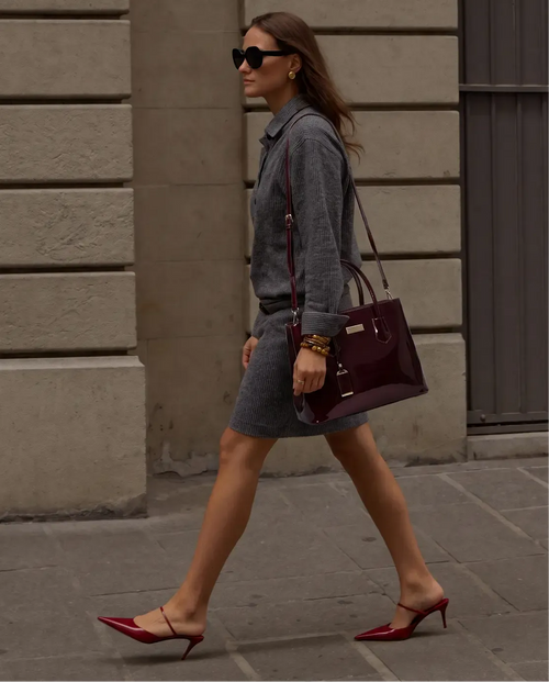 Valerie Bag Rouge Carmine