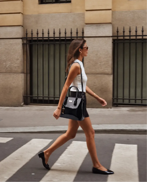 Valerie Bag Noir Obsidien