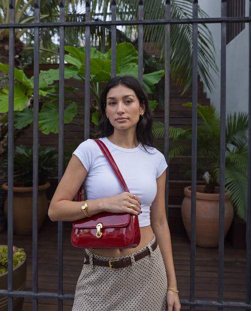 Margaux Bag Bordeaux Profond