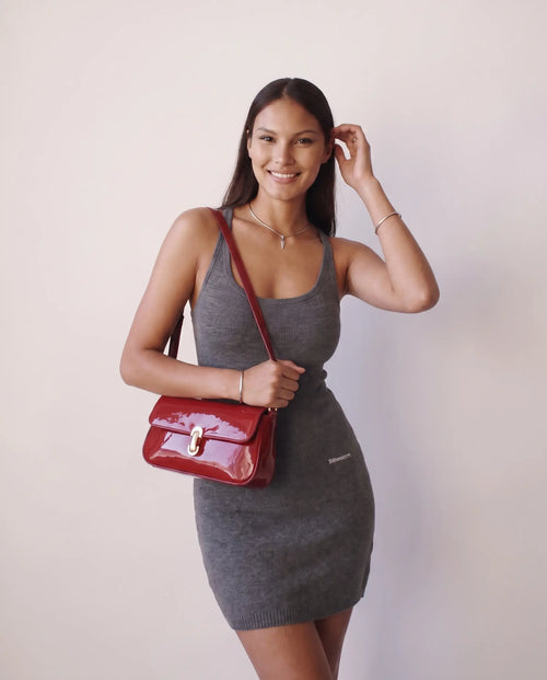 Margaux Bag Bordeaux Profond