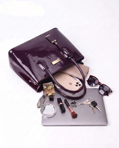 Valerie Bag Prune Élégance