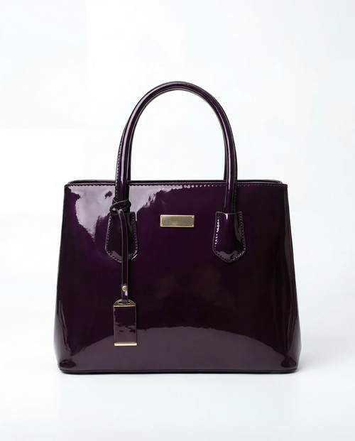 Valerie Bag in Prune Élégance