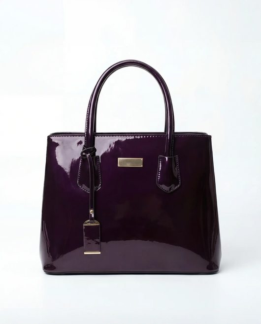 Valerie Bag in Prune Élégance